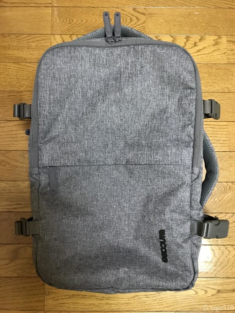 【INCASE EO Travel Backpack】レビュー！1年間使用してみて | と〜げのブログ