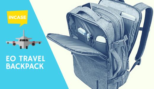 【INCASE EO Travel Backpack】レビュー！1年間使用してみて